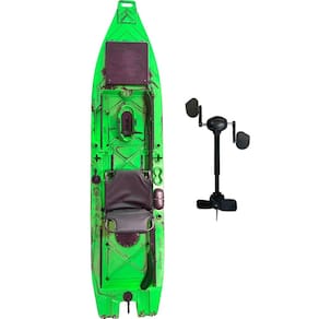 Caiaque Dourado Light com Pedal - Caiaker - Verde