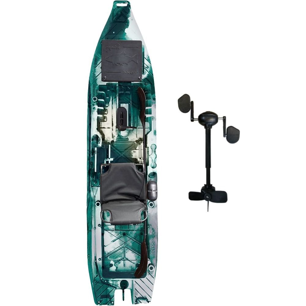 Caiaque Dourado Light com Pedal - Caiaker - Exercito