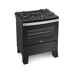 Fogão Itatiaia Itaglass Plus 5 Bocas com Acendimento automatico e Mesa de Vidro