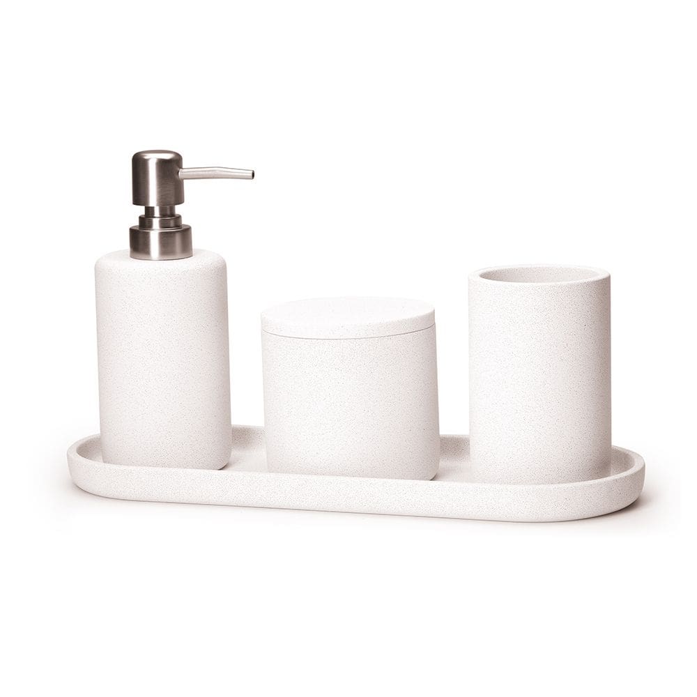 Kit Em Cimento Para Banheiro 4 Peças