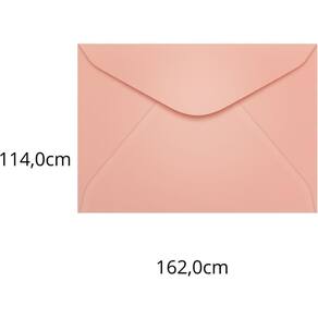Envelope Carta Colorido 114x162 Rosa Claro 80g 100un Scrity