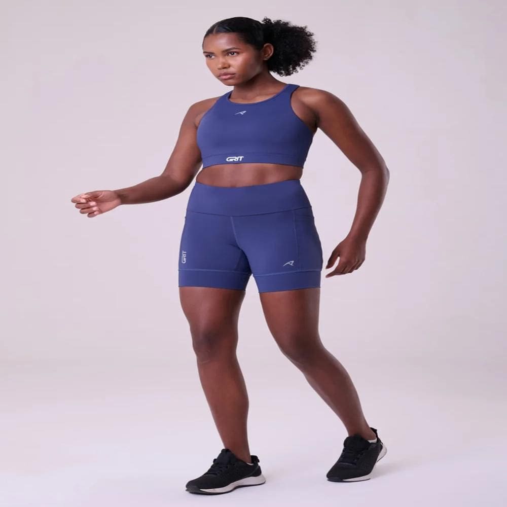 Bermuda Feminino Running Bolso 15Cm Authen
