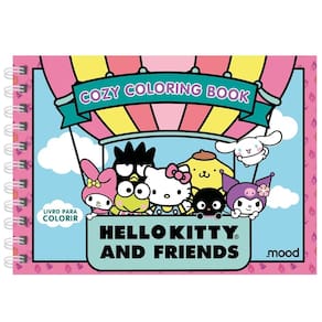 Livro para colorir infantil Hello Kitty Cozy - Ciranda Cultural