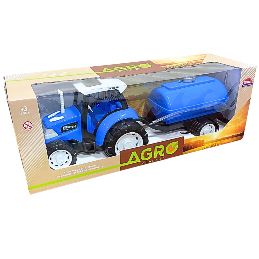 Maxx Trator com Carreta Tanque e Mangueira 261