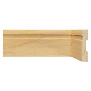 Kit Rodapé de MDF 15 Barras Frisadas de 10cm x 2,40m Rende 36 Metros Moldufama Castanho