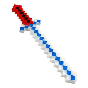 Espada De Diamante Brinquedo Com Som E Luz Infantil Cor:Vermelho