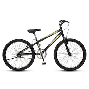 Bicicleta Force 1 Aro 24 Sem Marchas Freios V-brake Preto