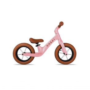 Bicicleta Infantil Colli Aro 12 Balance Quadro Em Nylon Rodas Em Aluminio Rosa