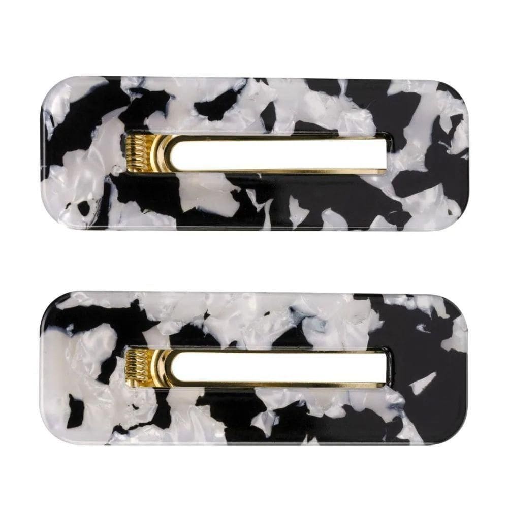 Presilhas Glam 2 Unidades Proart Fixação Segura, Aderência Firme E Conforto Durante O Uso Preta