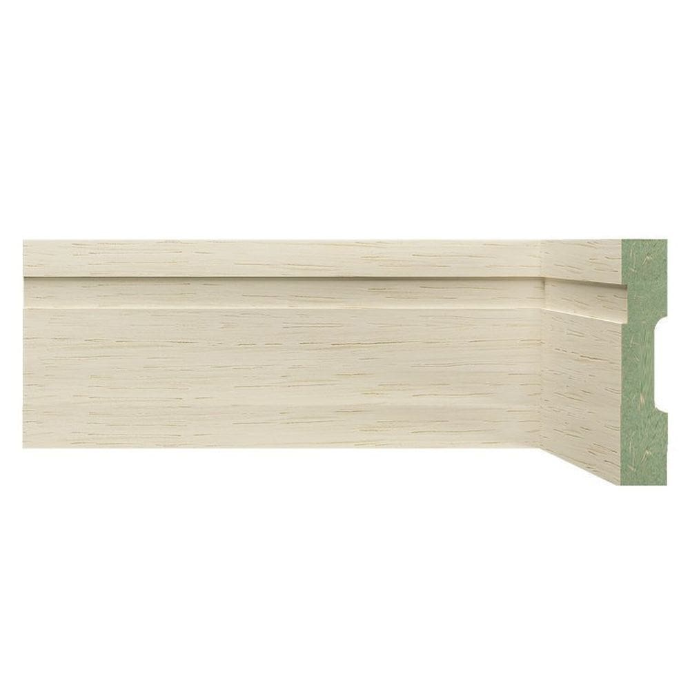 Kit Rodapé de MDF 3 Barras Frisadas de 10cm x 2,40m Rende 7,2 Metros Moldufama Decapê Provence