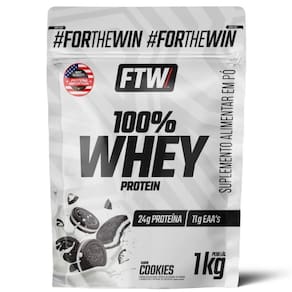 Whey Protein Concentrado Proteína 100% Pure Refil (1000g) FTW