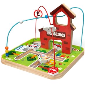 Brinquedo Mini Montanha Aramado Personagens Criança Personagem:Bombeiro