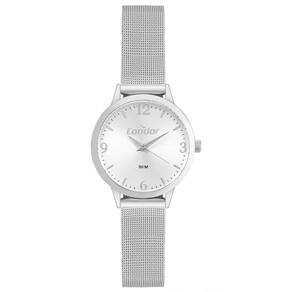 Relógio Condor Feminino Ref: Co2035ncw/4k Casual Mesh Prateado