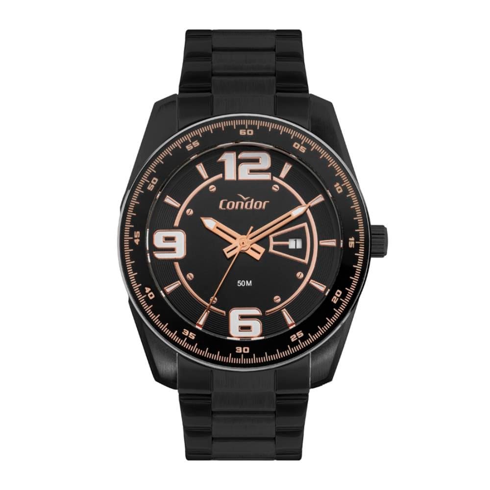 Relógio Condor Masculino Ref: Co2115nbi/4p Esportivo Black