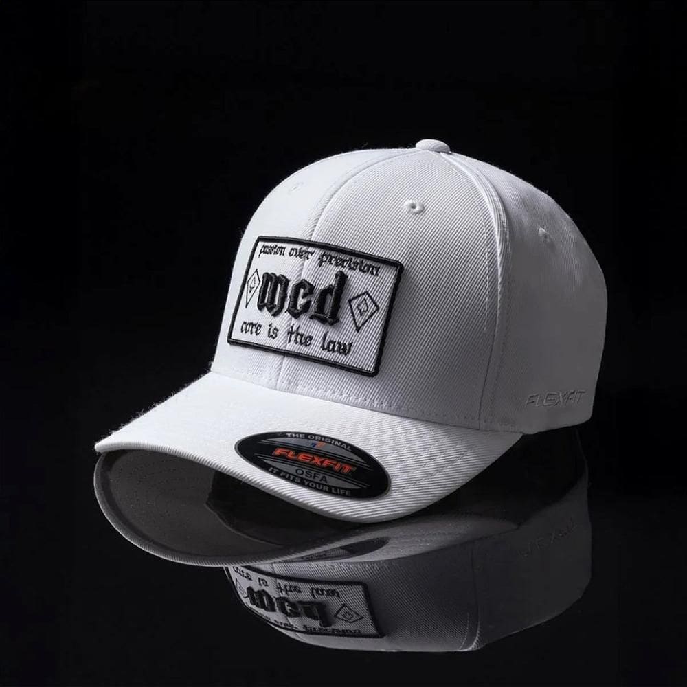 Boné MCD Aba Curva Flexfit WT25 Branco