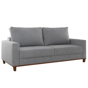 Sofá 3 Lugares Palazo Linho Cinza 180cm