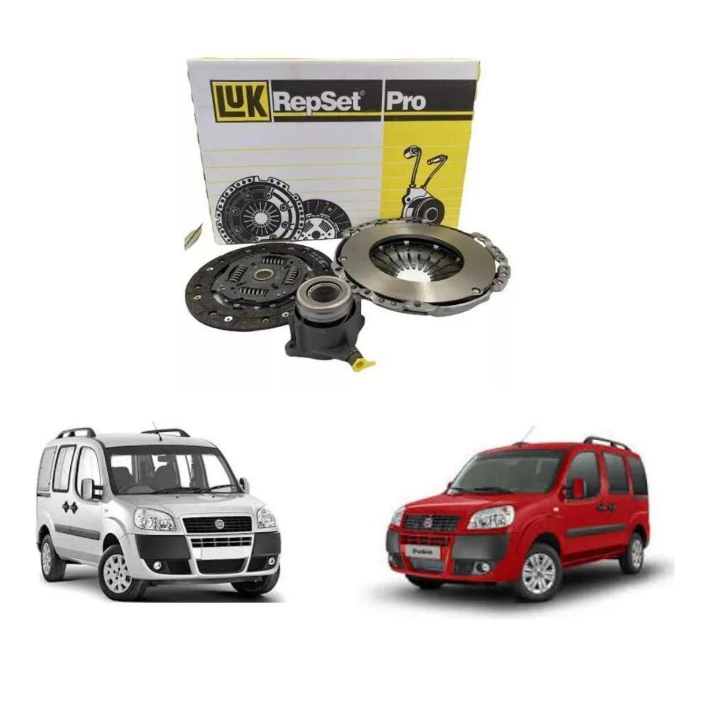 Kit De Embreagem Fiat Luk 6223252330A1 Completo Com Atuador