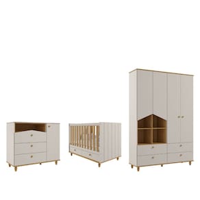 Quarto Bebe Completo Permobili Candy Mimo MDF