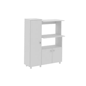 Balcão de Cozinha BL-3310 96,5cm Branco - Tecno Mobili