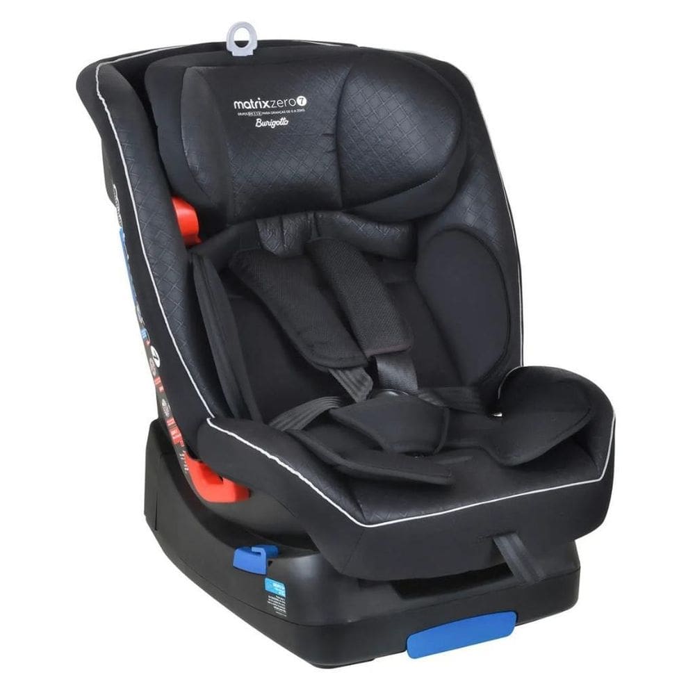 Cadeira Para Auto Burigotto Matrix Zero 7 Preta 0 A 25 Kg