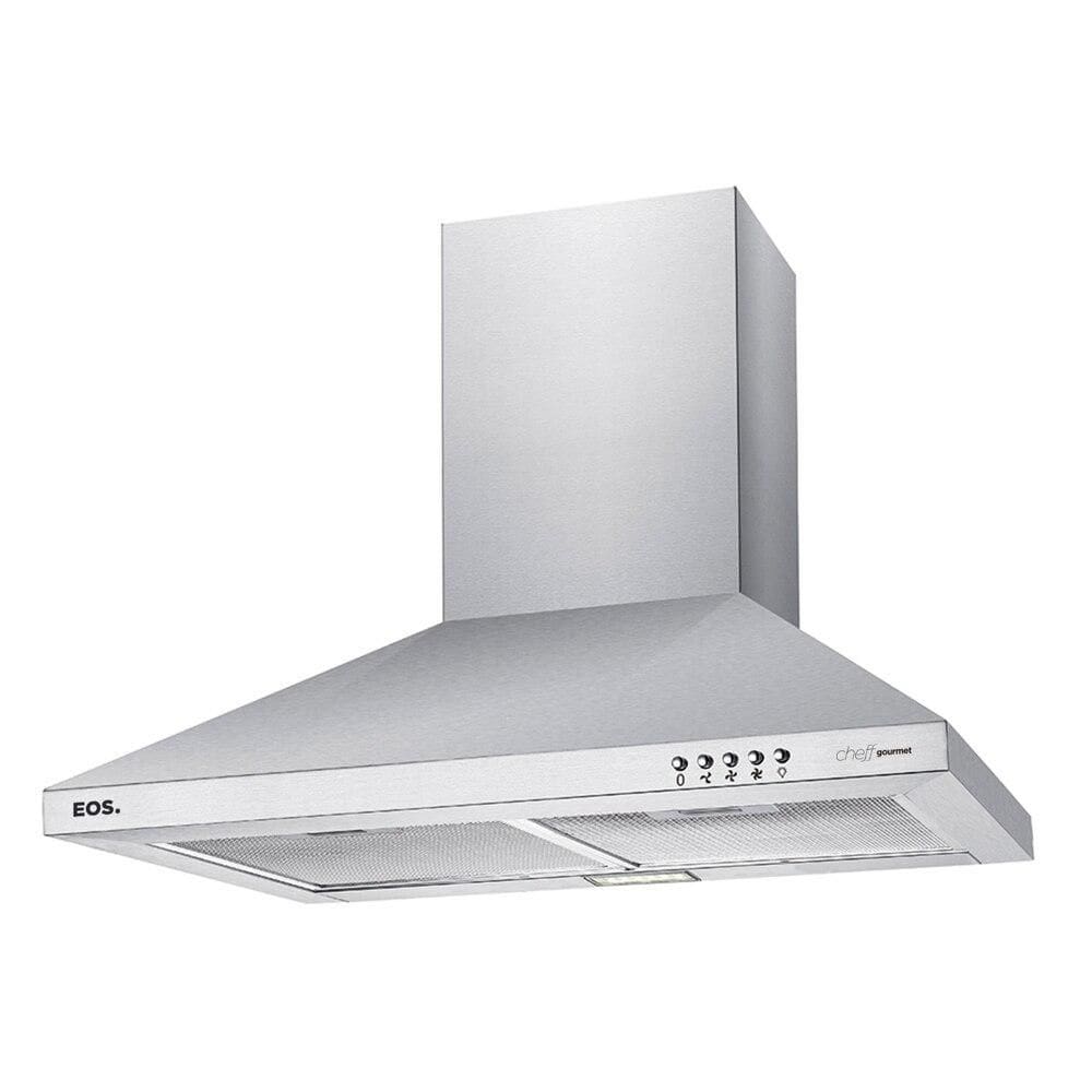 Coifa e Depurador de Parede Piramidal EOS 60cm Cheff Gourmet Inox ECO61PPI 220V
