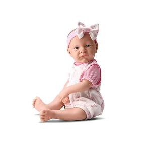 Bebê Boneca Reborn Realista + Manta e Touca Premium