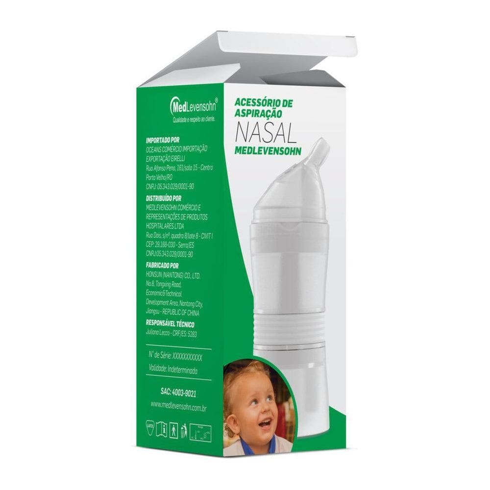 Acessório De Aspiração Nasal Medlevenshon