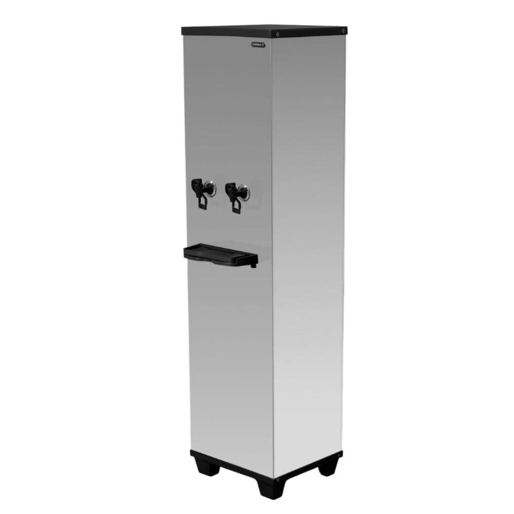 Bebedouro Inox 25 Litros 2 Torneiras 220V Com Filtro - Unimax