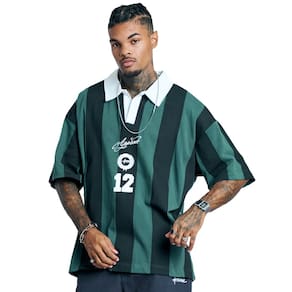 Camiseta Polo Approve Masculina Master Listras Oversize