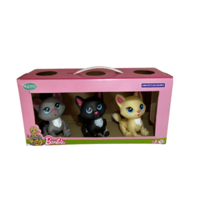 Mini Pets Gatos - Barbie Pupee PUPEE BRINQUEDOS