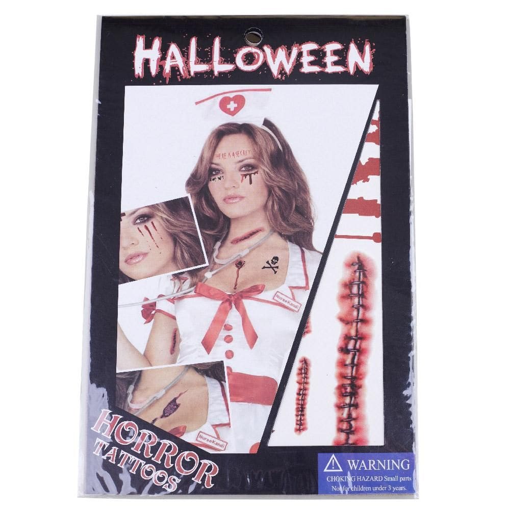Adesivo Sangue Diversos Halloween Silver Plastic