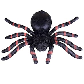 Aranha Decorativa Halloween Silver Plastic
