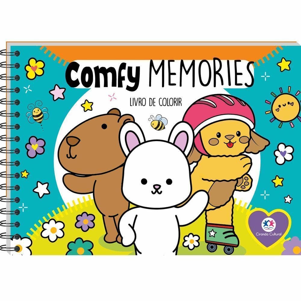 Comfy Memories - Para Colorir