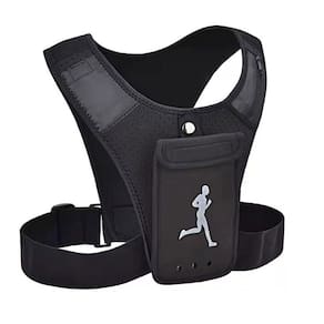 Colete Refletivo Esportivo Para Corrida Com Suporte Telefone