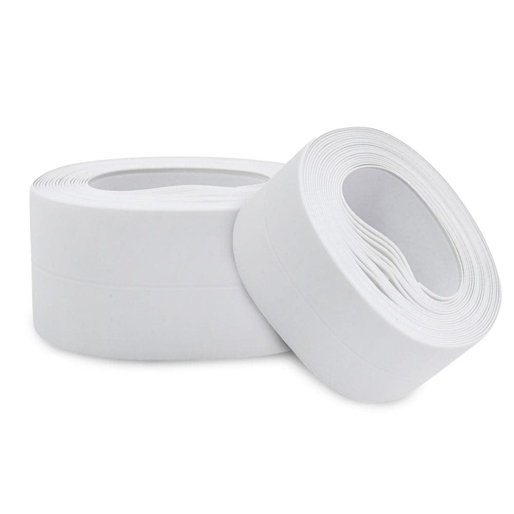 Fita De Vedação Adesiva Porta Janela Protetor 3 Metros X 3,5cm Cor:Branco