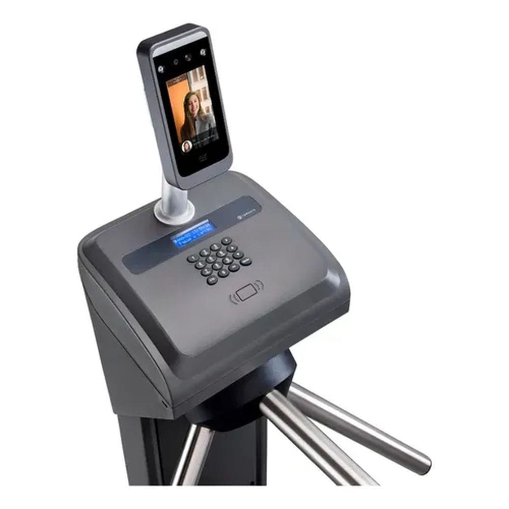 Catraca de Acesso Modelo Fit 4 com Leitor Facial Marca Topdata