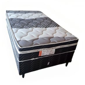 Conjunto Box Paris Solteirão com Molas Ensacadas 108X198X68cm 2024 Topázio