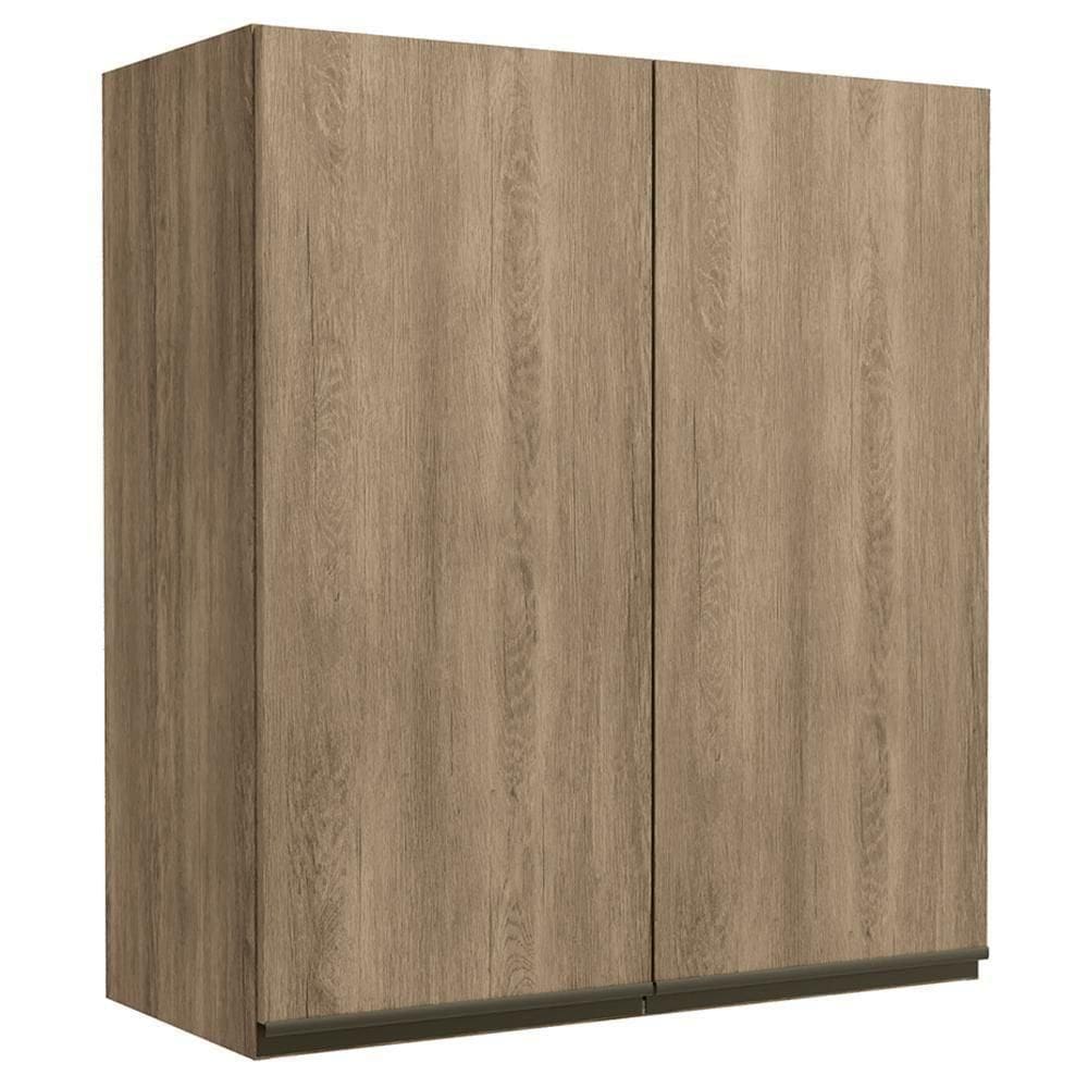 Armario Aereo 2 Portas 80 Cm Mdp Maxxi G764 Kappesberg Nogal