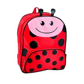 Mini Mochila Infantil Personagem Bichinhos Escolar Personagem:Joaninha