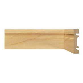 Kit Rodapé de MDF 10 Barras Frisadas de 7cm x 2,40m Rende 24 Metros Moldufama Carvalho