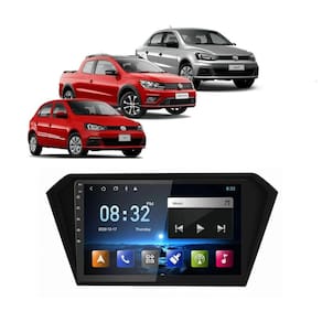 Kit Multimídia Gol Voyage Saveiro G7 G8 2017 / 2024 9 Pol Android 2/32GB Carplay - Roadstar 915BR
