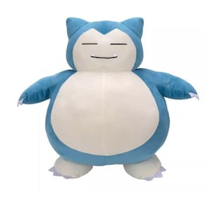 Pokémon de pelúcia gigante Snorlax 60 cm, ultramacio, em tamanho real