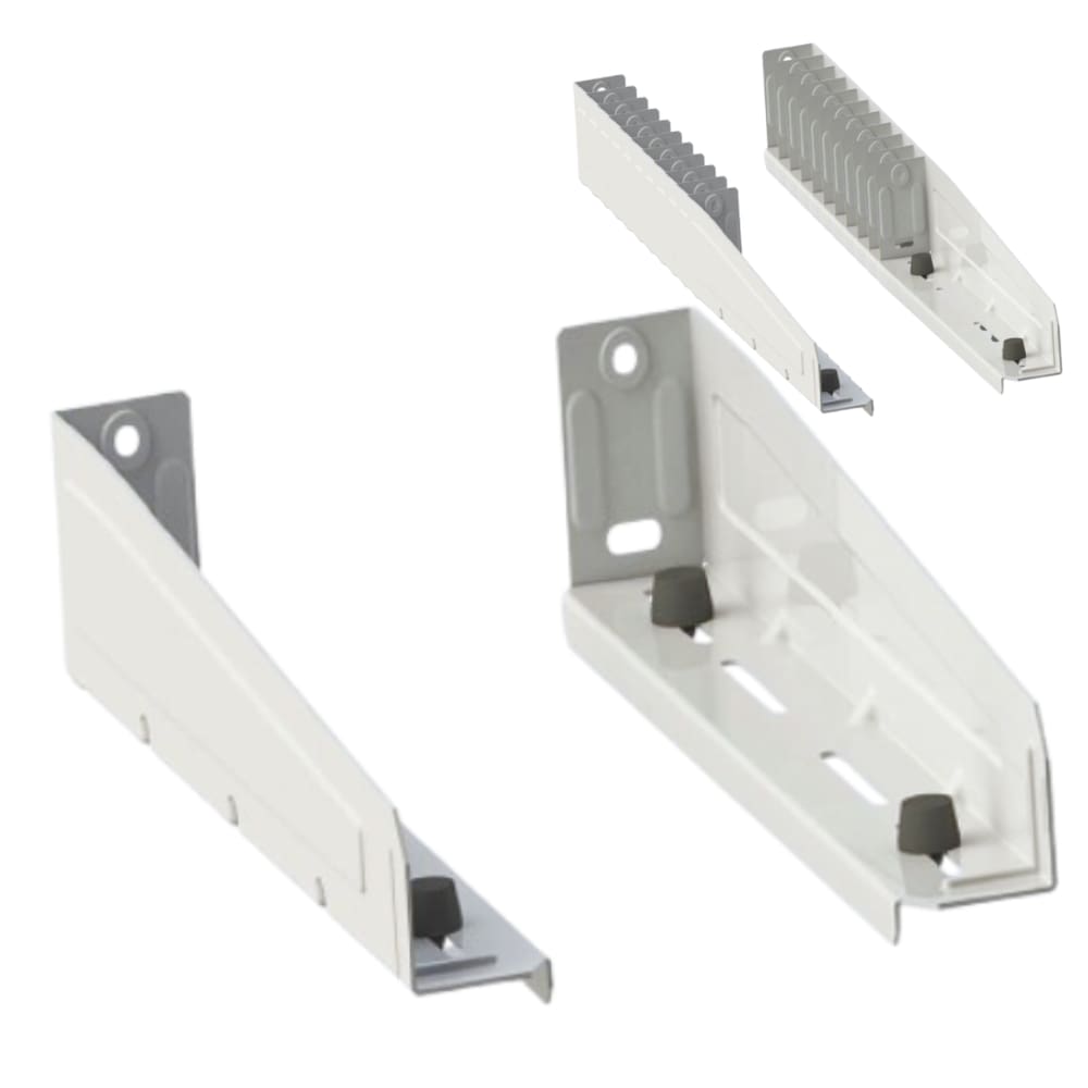Suporte para Forno Micro-ondas Branco Brasforma SBR5.0 - 12 Unidades