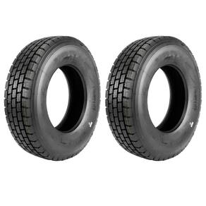 Kit 2 Pneus 275/80R22.5 Borrachudo 18 Lonas 149/146L Robusto B4 Xbri