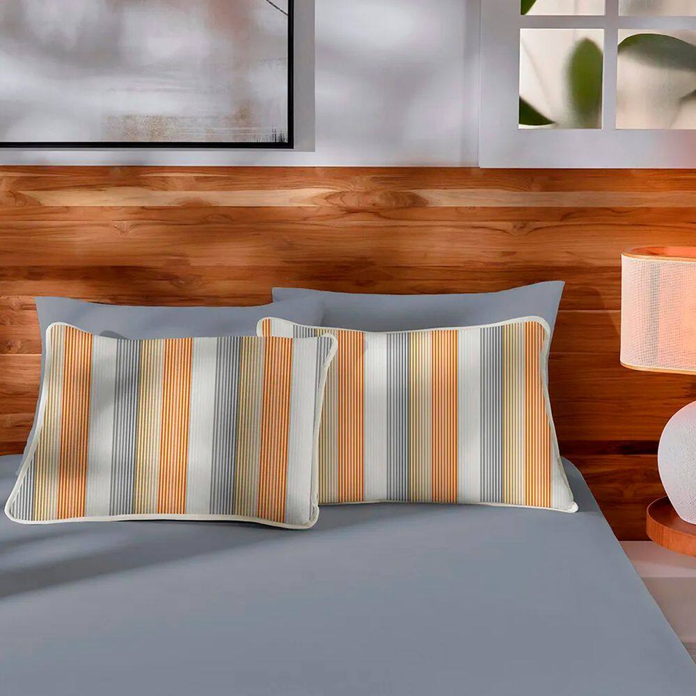 Jogo de Cama Queen Malha 100% Algodão Estampado 3 Peças Vivaldi