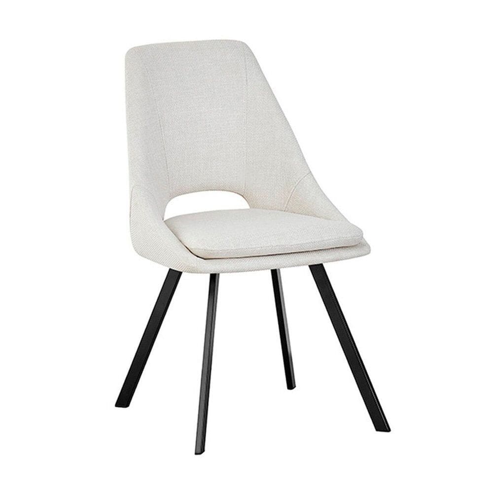 Cadeira para Sala de Jantar Linho Nora Off White
