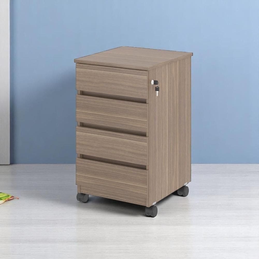 Gaveteiro 04 Gavetas Com Trava Volunt Affara