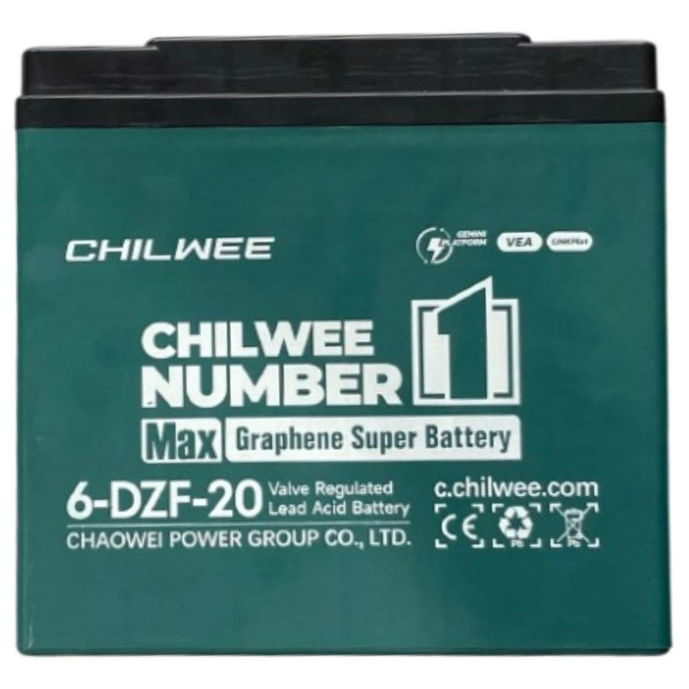 Bateria de Ciclo Profundo 12V 20Ah  Chilwee