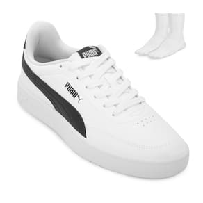 Tênis Puma Court Classic Clean e Meia PM25-40444