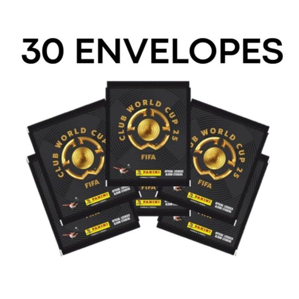 Kit com 30 Envelopes de Figurinhas FIFA World Cup 2025